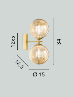 Applique moderno HONEY (AP2)