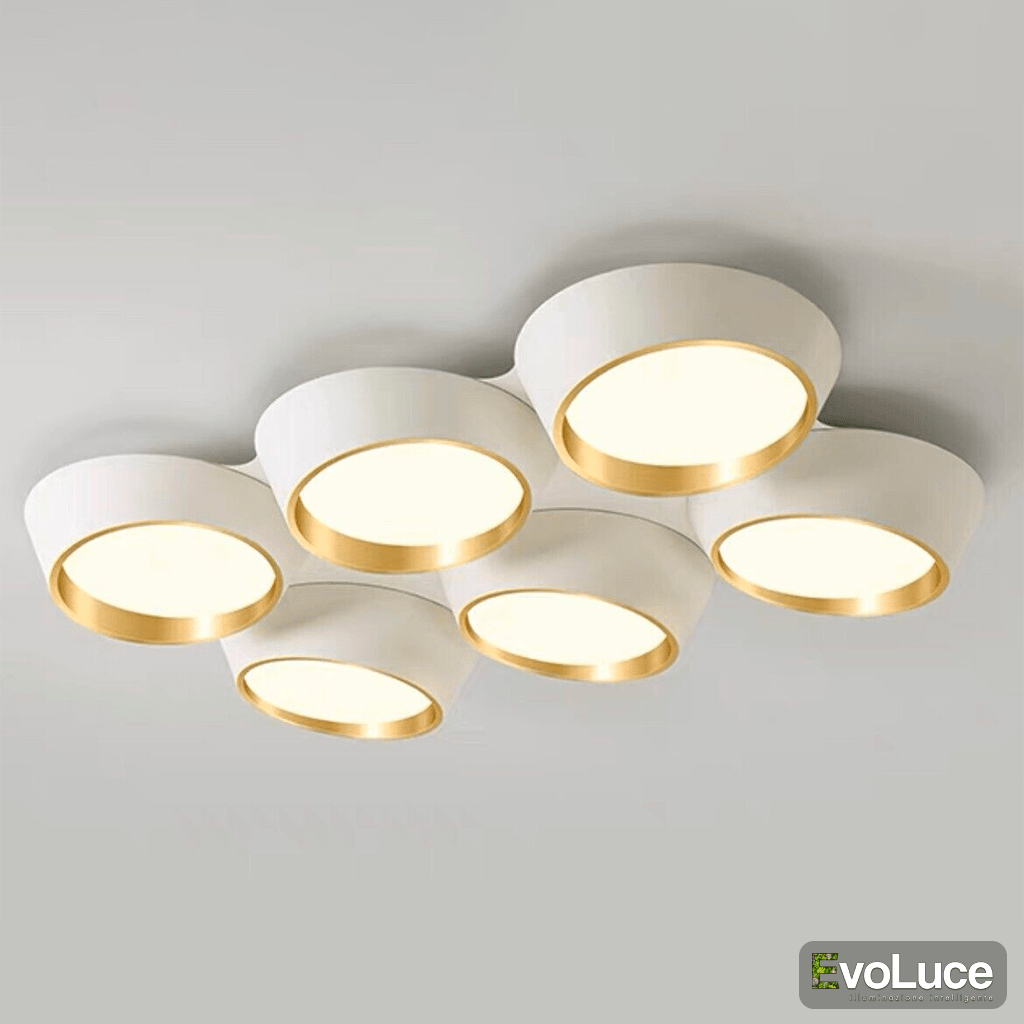 "BIOS" - Lampadario a soffitto Contemporaneo 120W