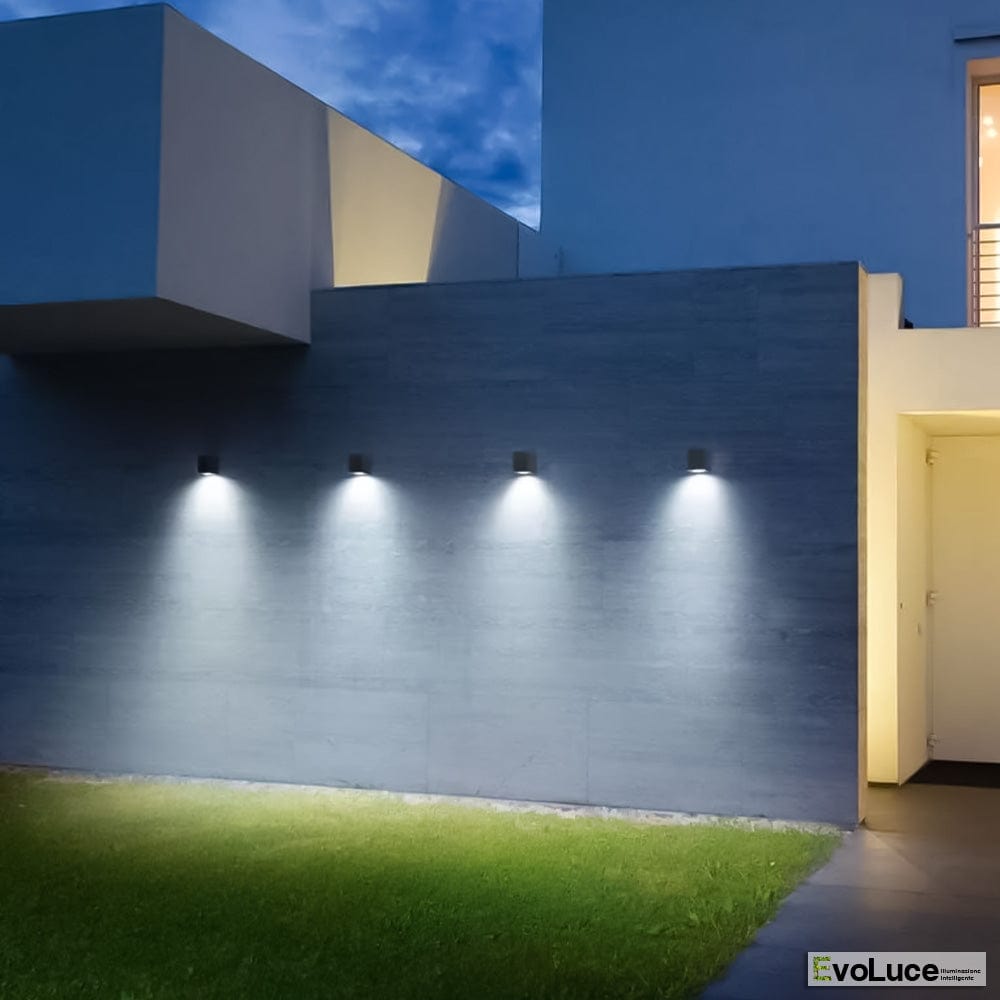 "CUBO GU10" - Applique da parete di Design