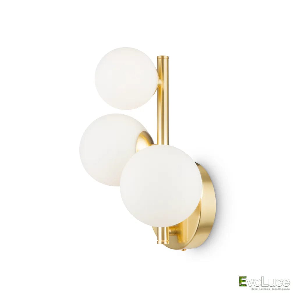 DALLAS AP -Applique Luxury 3 Sfere con Lampadina G9