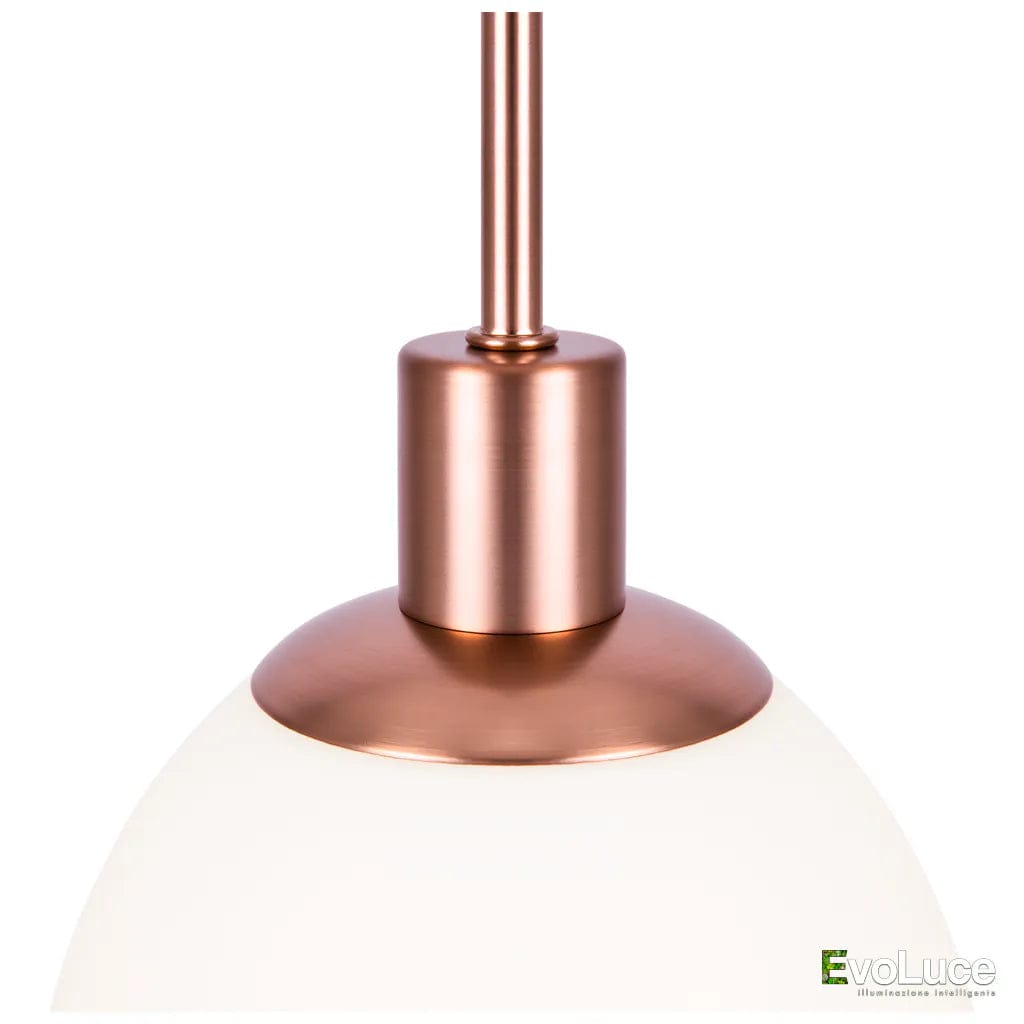 ERICH S1 - Pendente Singolo Luxury Sfera Asimmetrica con Lampadina E14