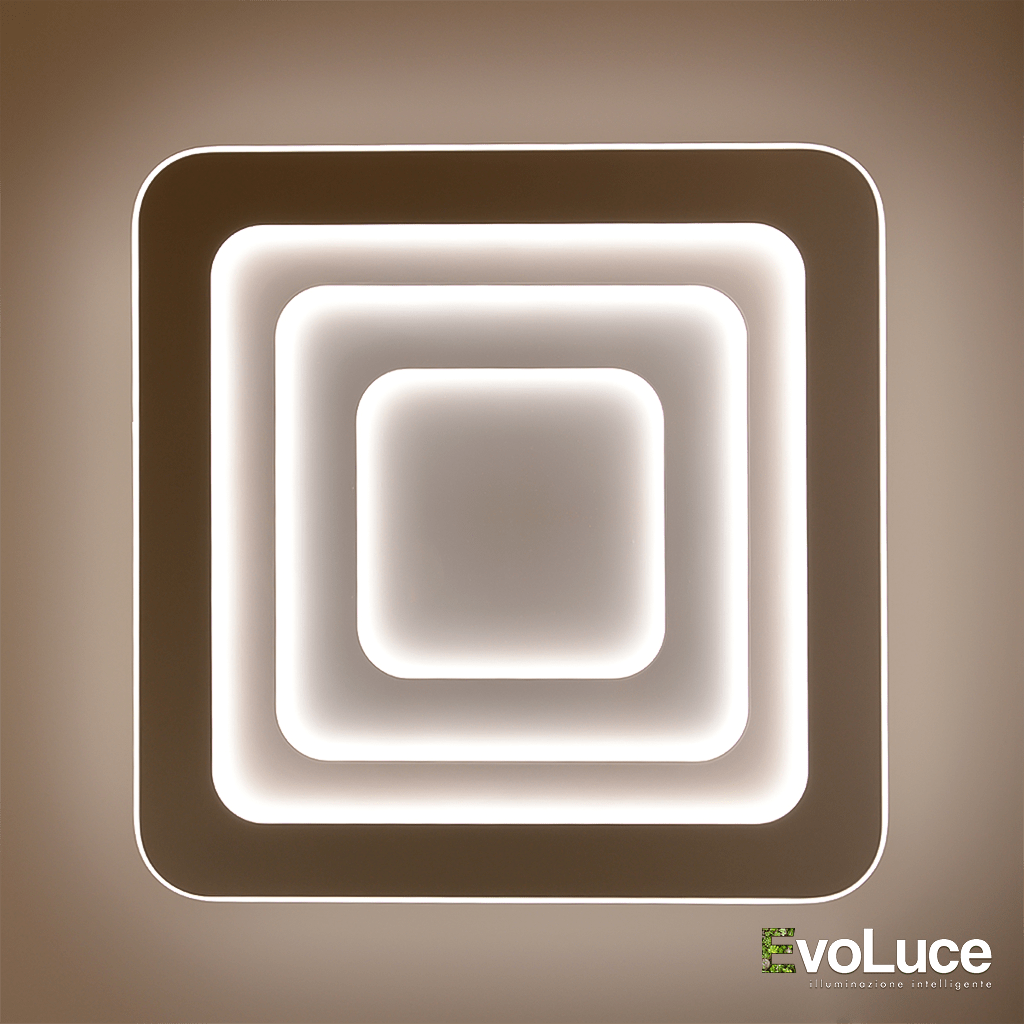 "GRECALE SON" - Plafoniera Design Con Telecomando