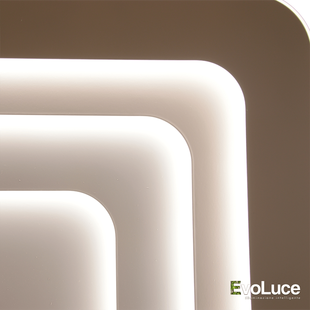 "GRECALE SON" - Plafoniera Design Con Telecomando