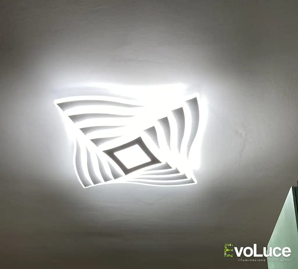 "HERCOLE" - Plafoniera Design Con Telecomando