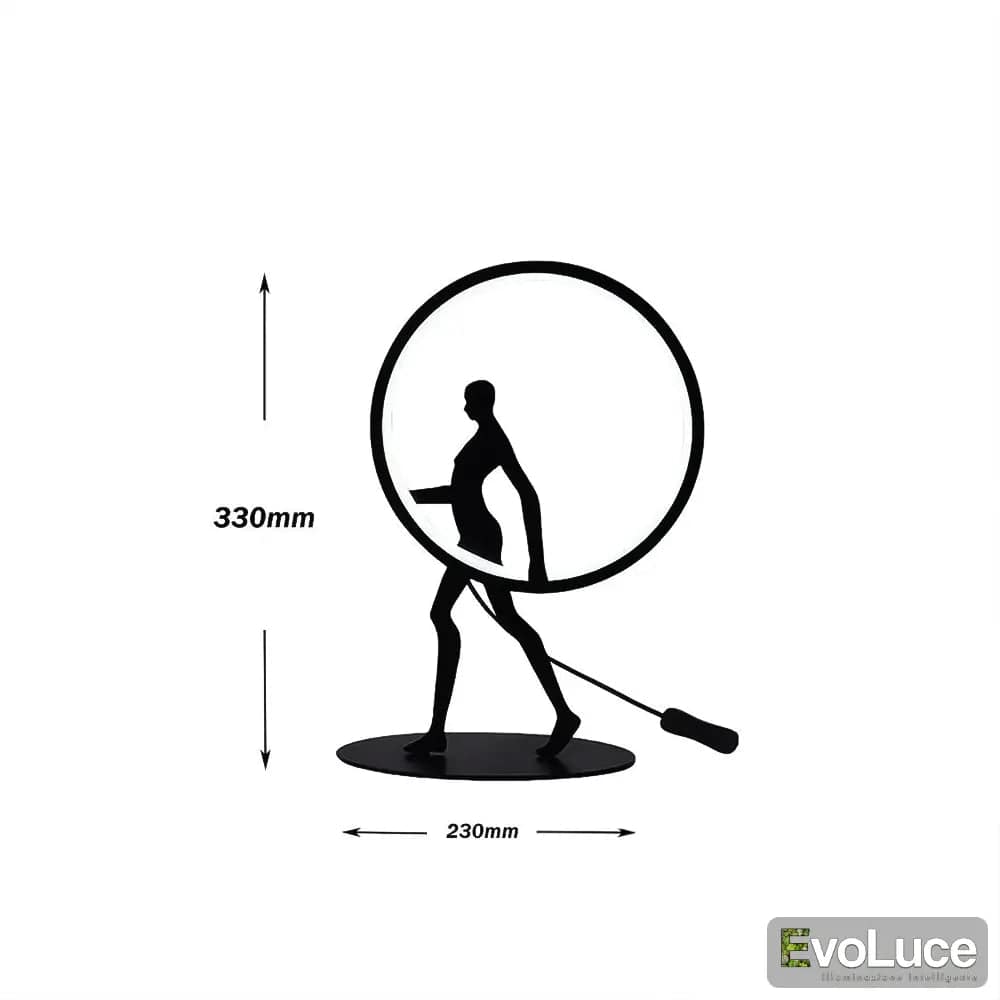 "HUMAN" - Lampada da Tavolo Design 9W