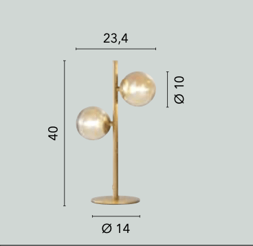 Lampada da tavolo HONEY (L2)