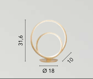 Lampada da tavolo LIEVE