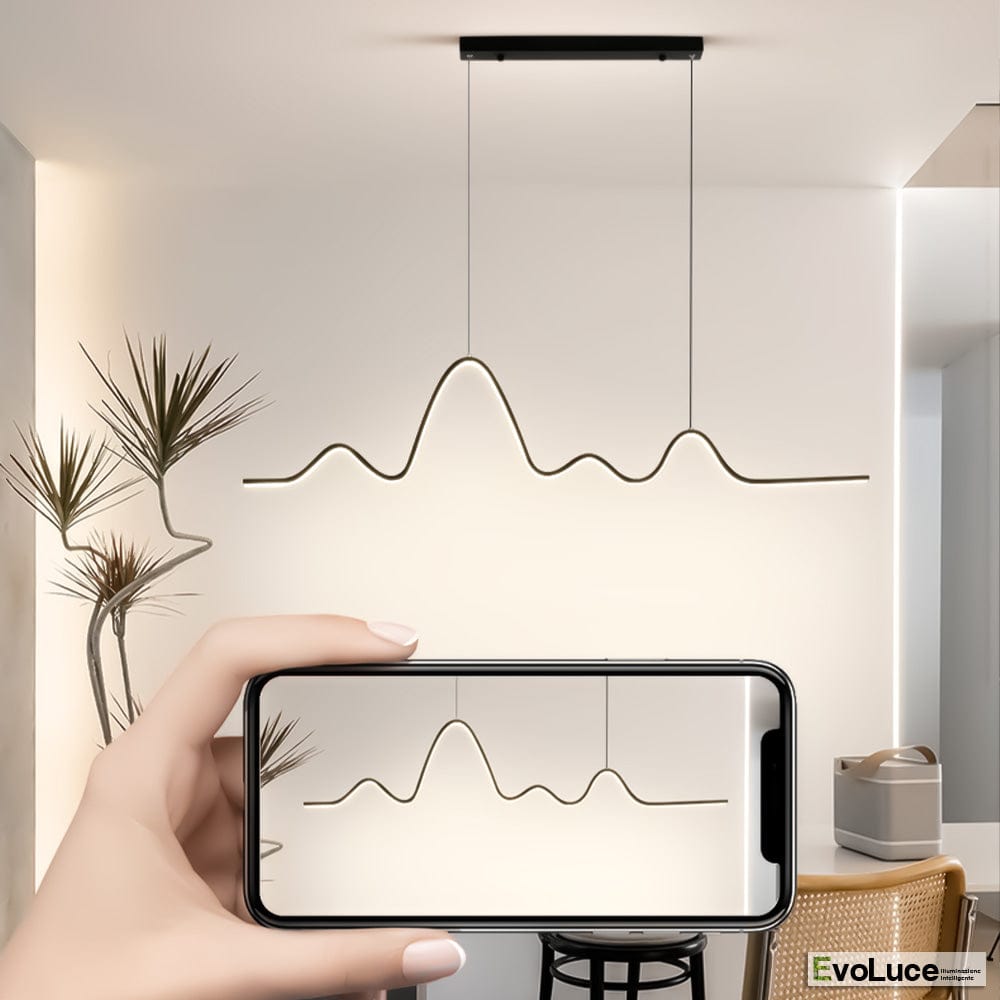 Lampadari e Pendenti "BREATH" - Lampadario Design Nordic 25W