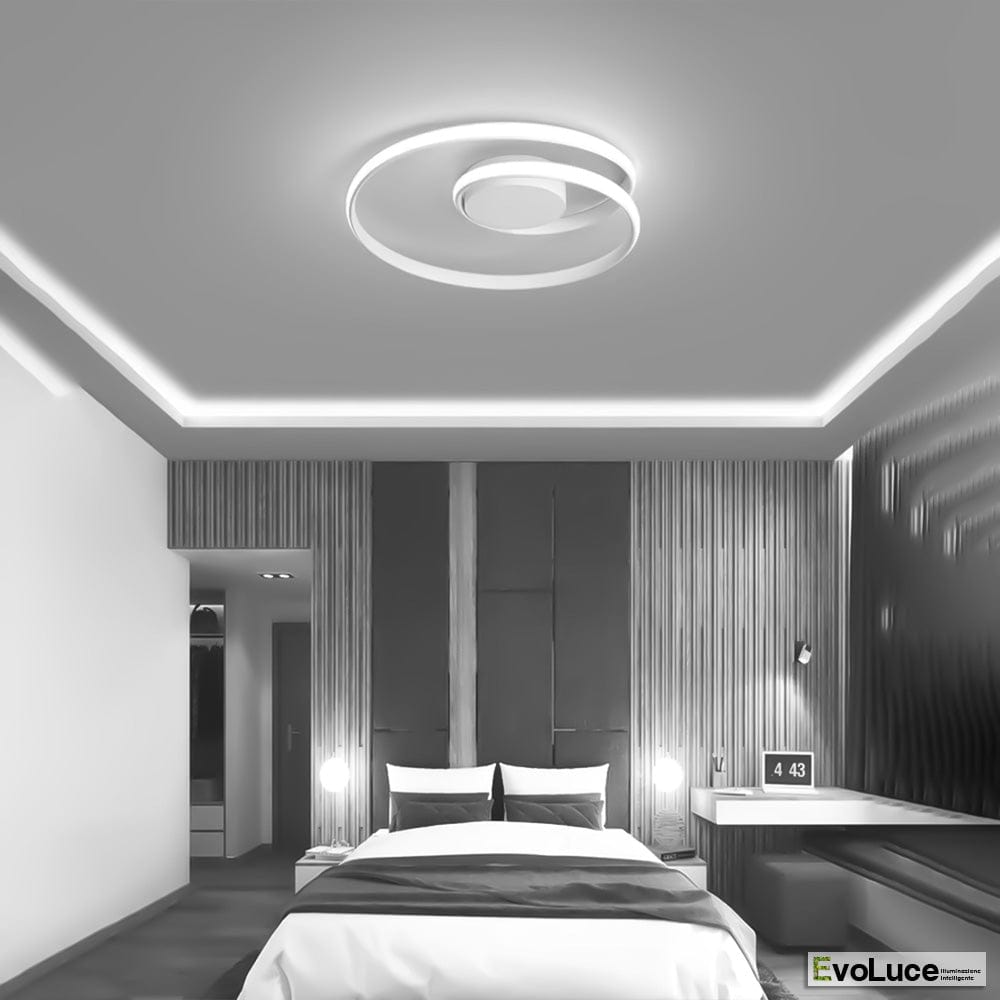 Lampadari e Pendenti Fredda 6500k "EYE" - Lampadario Circolare Design 32w