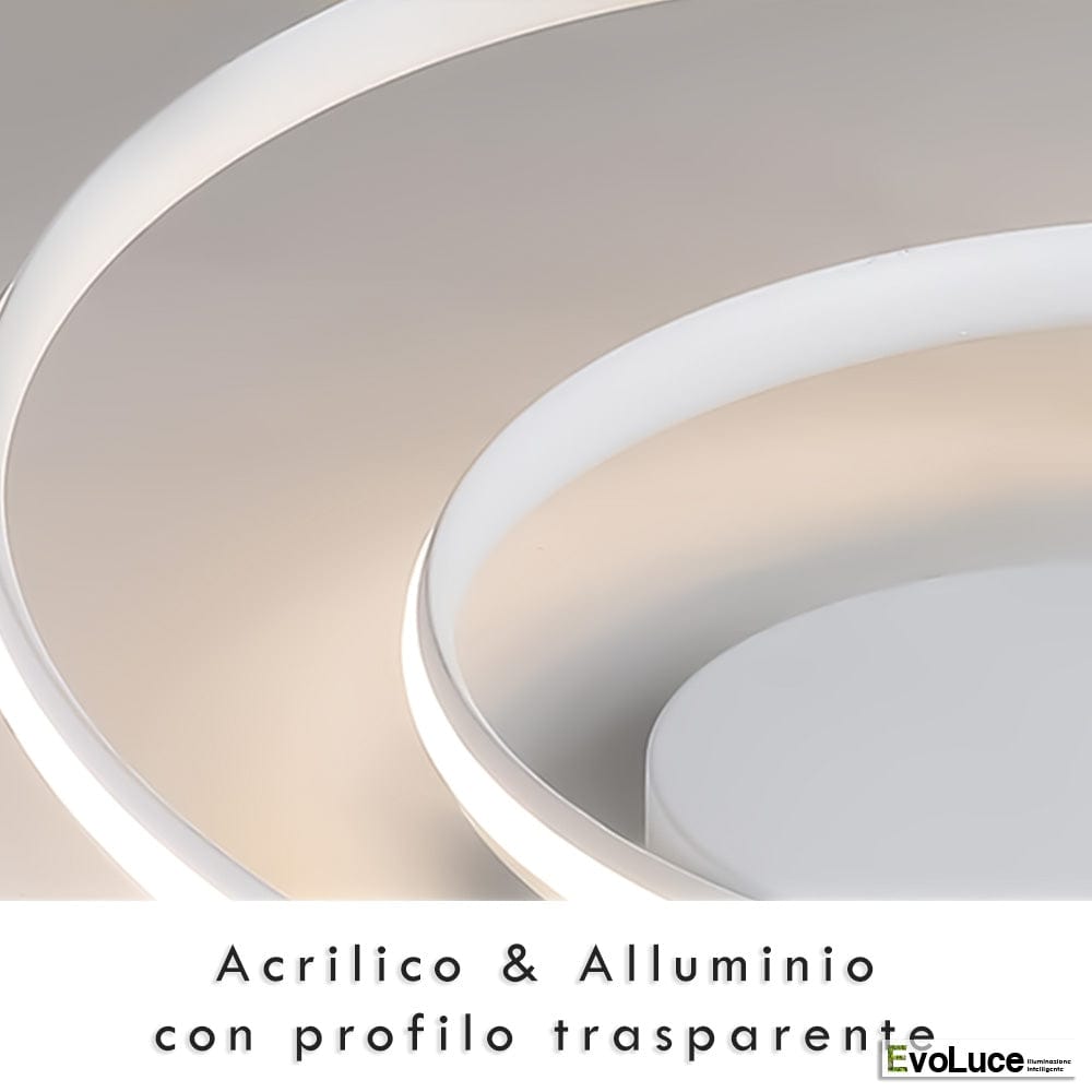 Lampadari e Pendenti "EYE" - Lampadario Circolare Design 32w