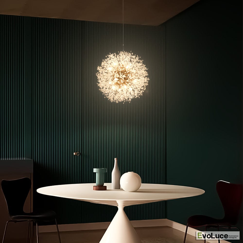 Lampadari e Pendenti "NATURA" - Lampadario Design Cristallo K9