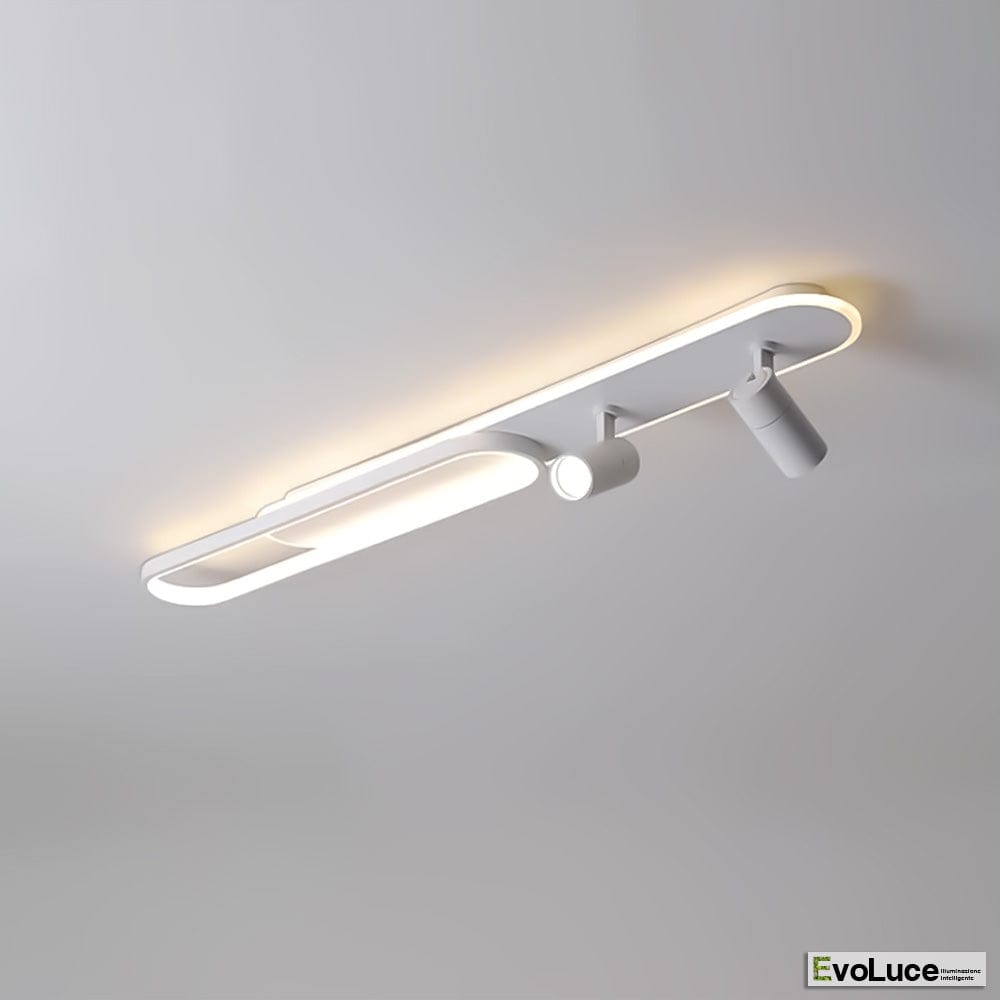 Lampadari e Pendenti "SPOTTY" - Lampadario Design con Faretti Spot 50w + Lampadine