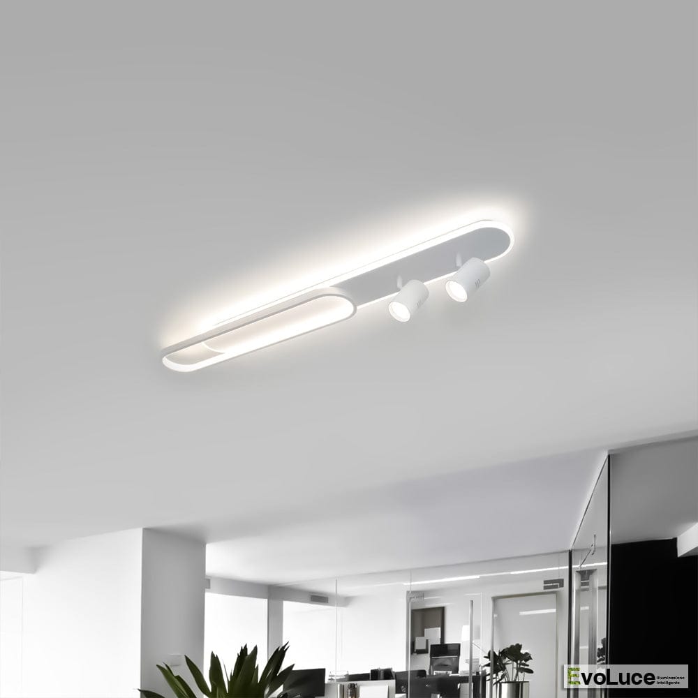 Lampadari e Pendenti "SPOTTY" - Lampadario Design con Faretti Spot 50w + Lampadine