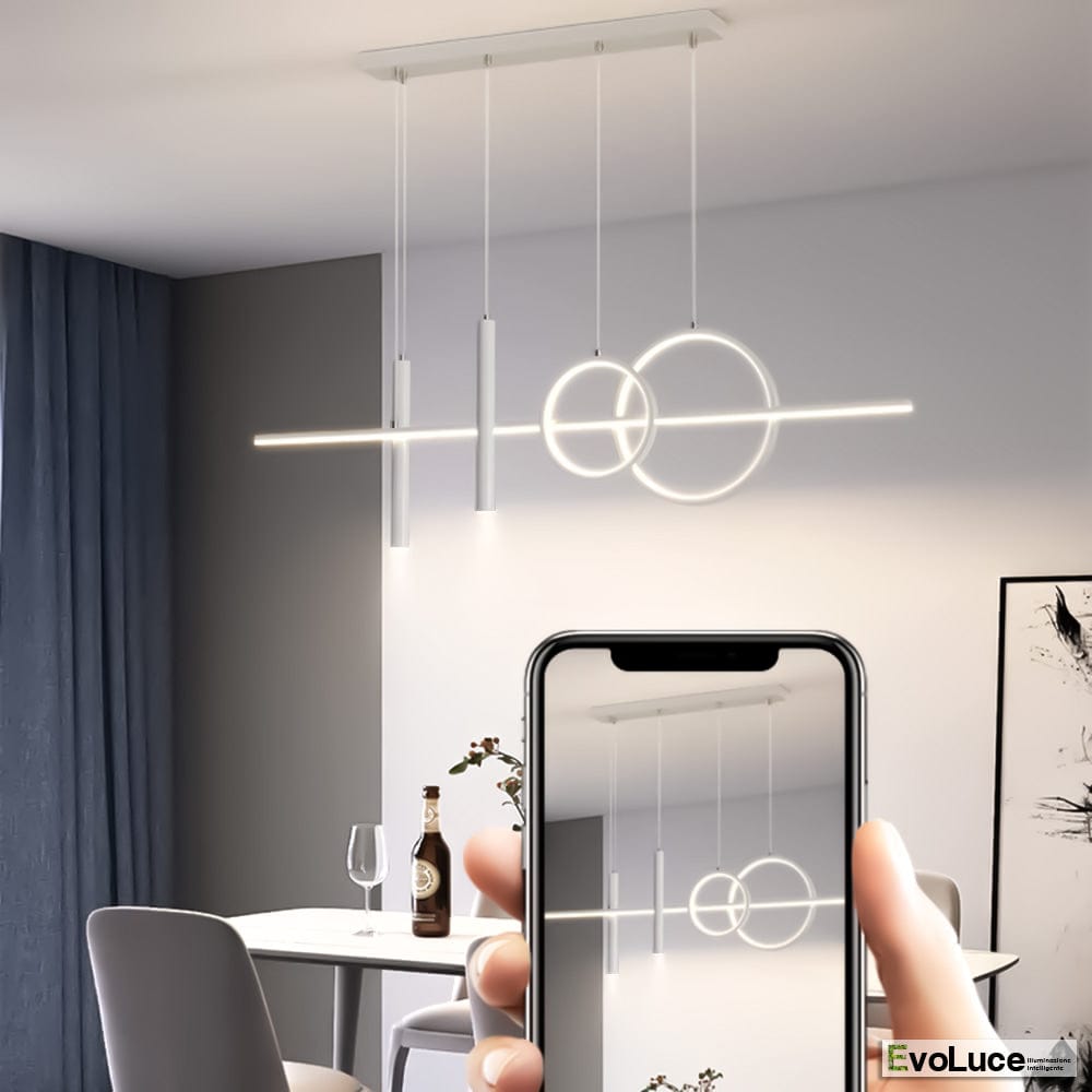 Lampadari e Pendenti "ZUGA" - Lampadario Design 48W