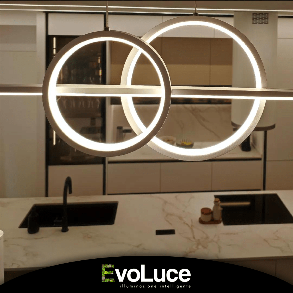 Lampadari e Pendenti "ZUGA" - Lampadario Design 48W