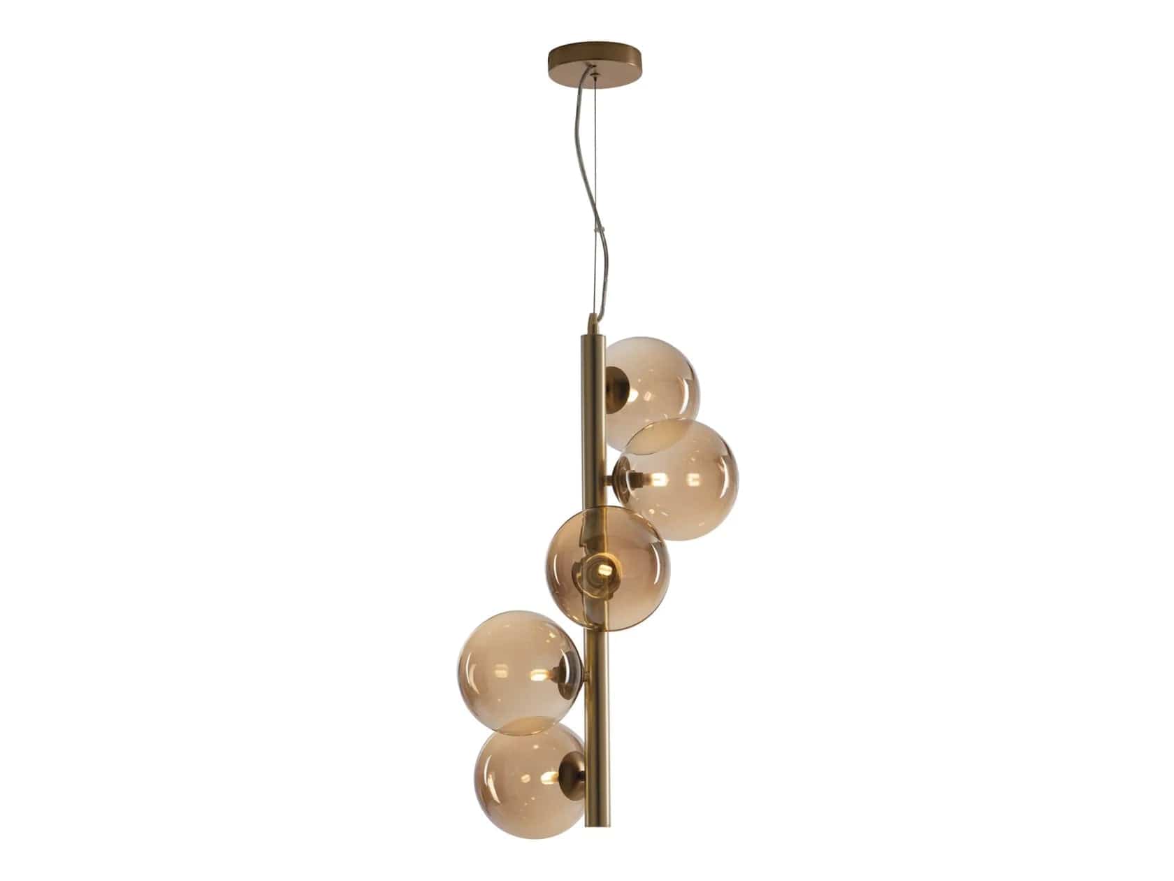 Oro / Si Lampadario sospensione Honey (S5)