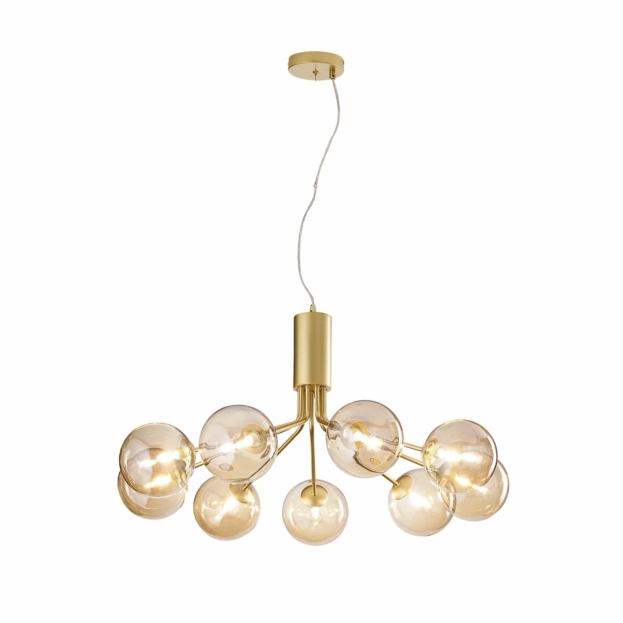 Oro / Si Lampadario sospensione Honey (S9)