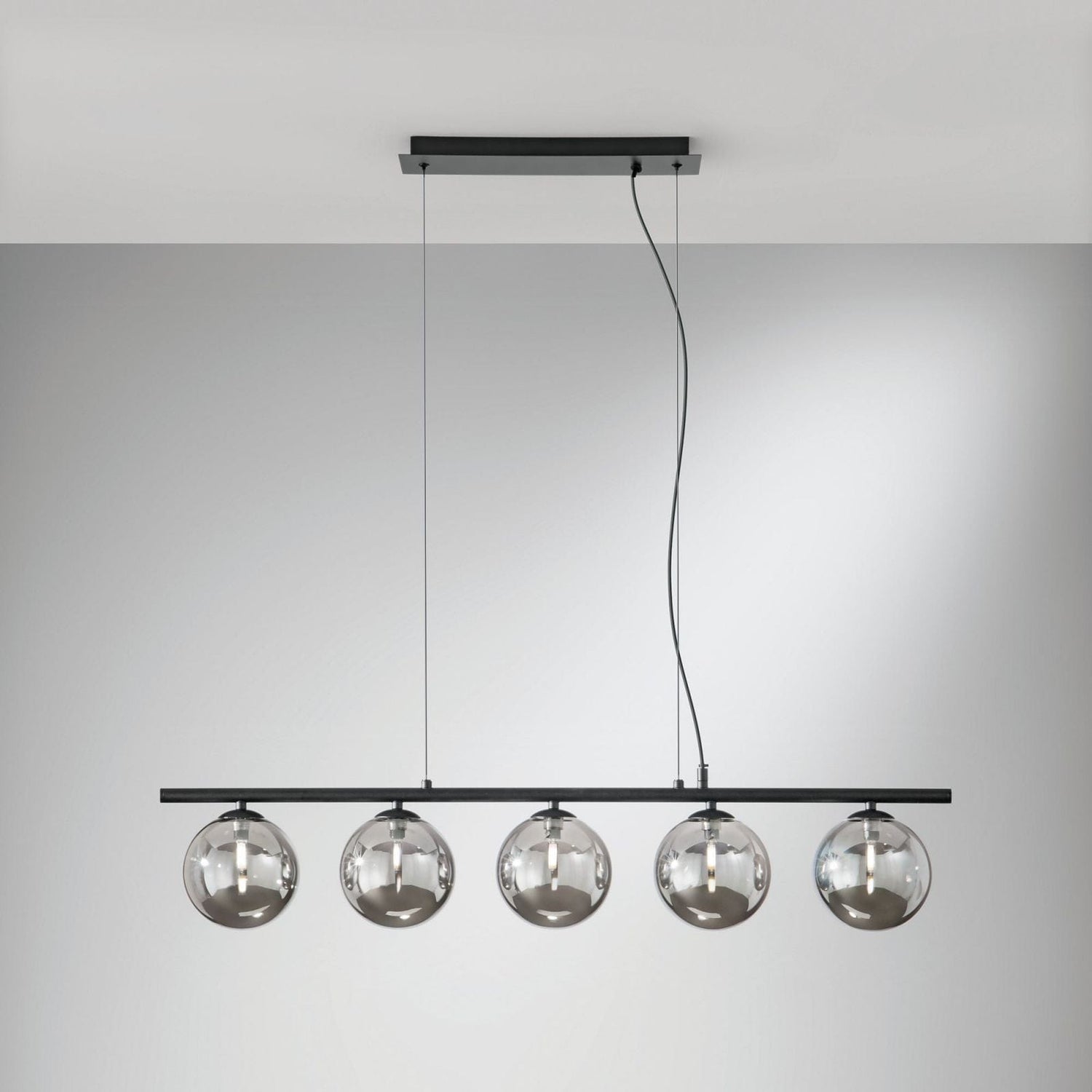 Nero / Si Lampadario sospensione Honey (SQ5)