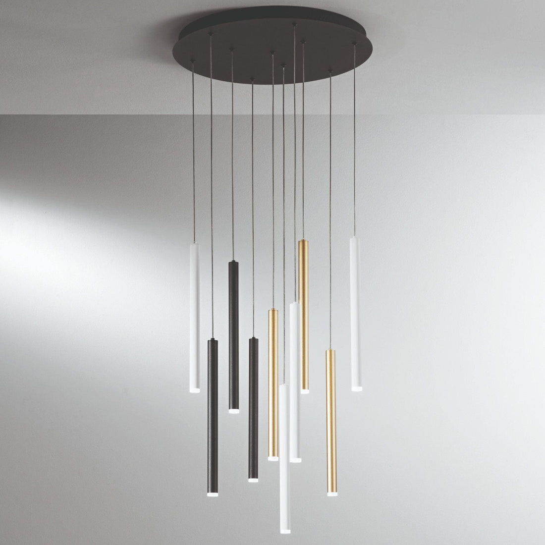 Multicolore Lampadario sospensione PYPE (S10 MULTI)