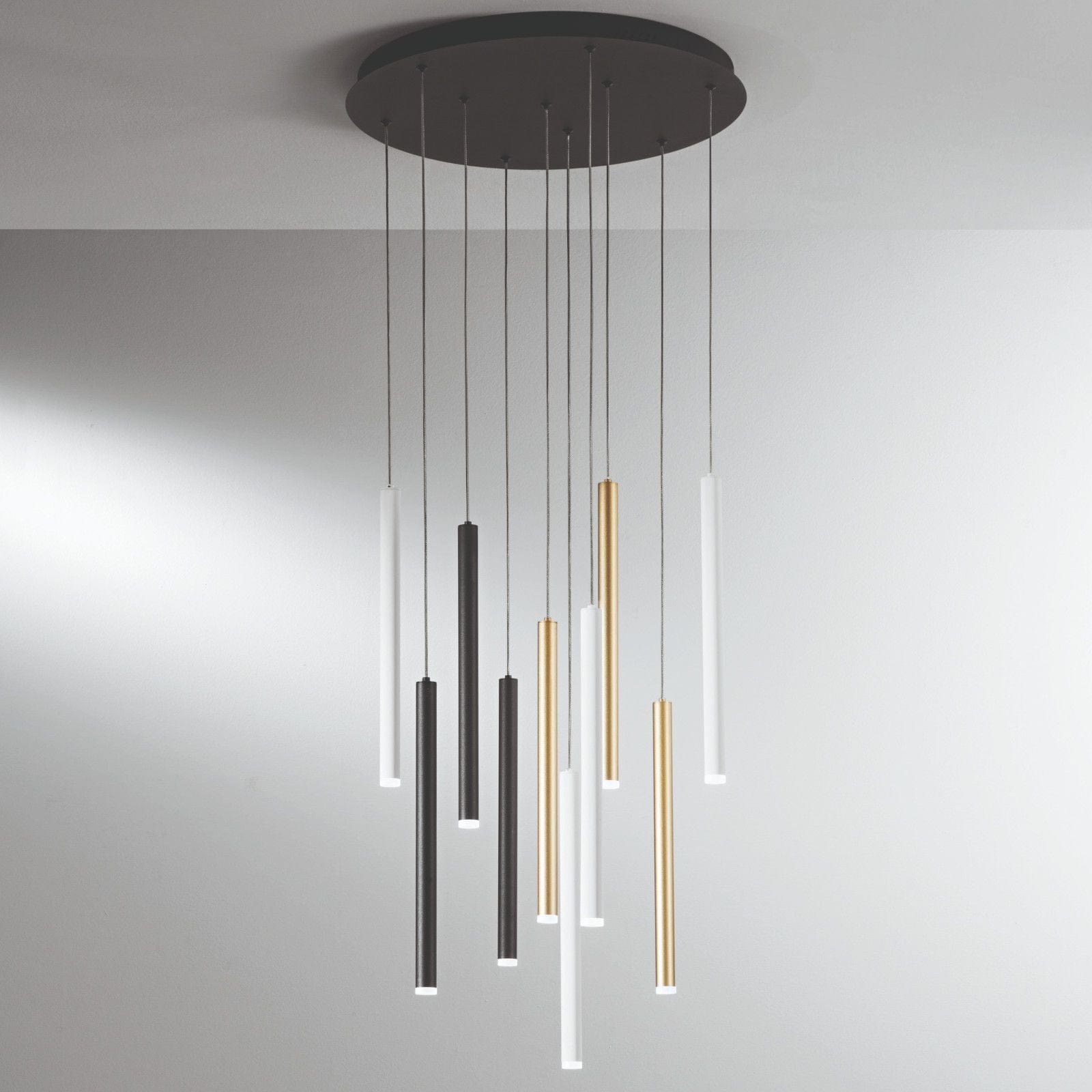 Multicolore Lampadario sospensione PYPE (S10 MULTI)