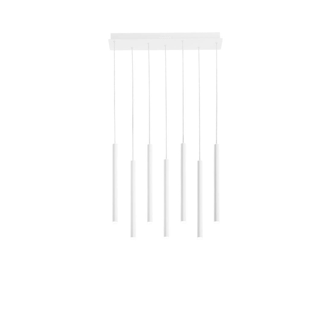 Bianco Lampadario sospensione PYPE (SQ7)