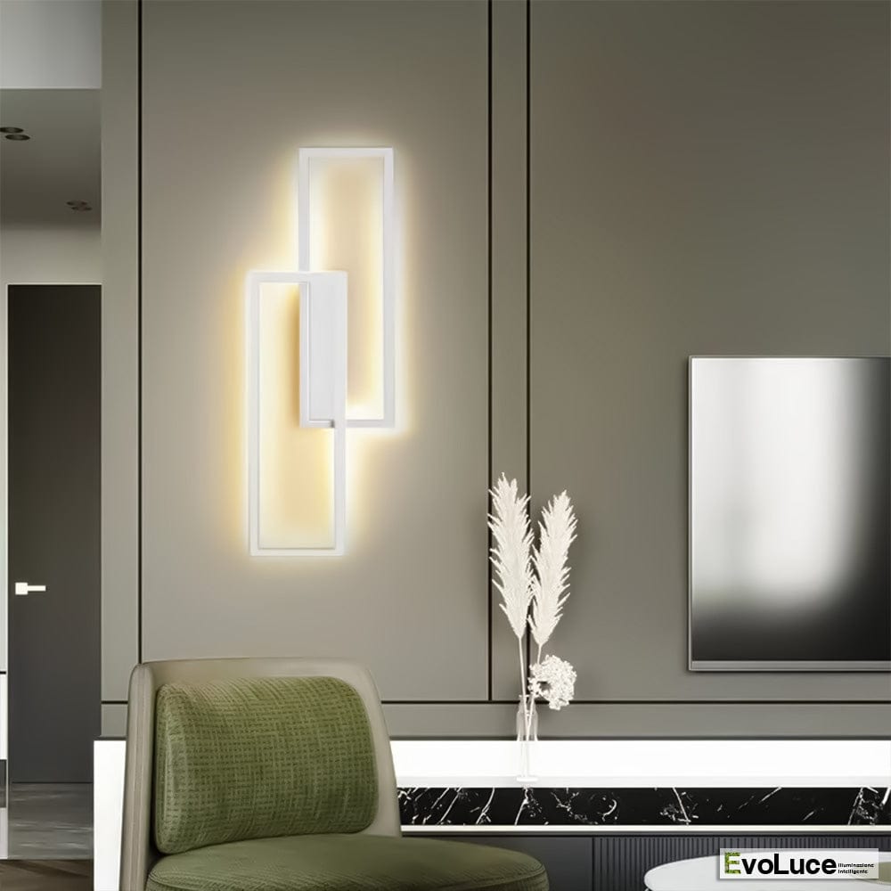 Lampade LED "SQUARE-APP" - Applique da parete/soffitto 32W