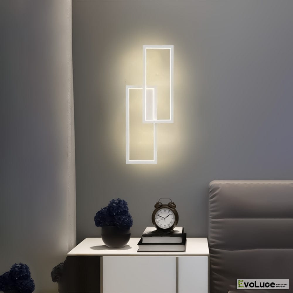 Lampade LED "SQUARE-APP" - Applique da parete/soffitto 32W