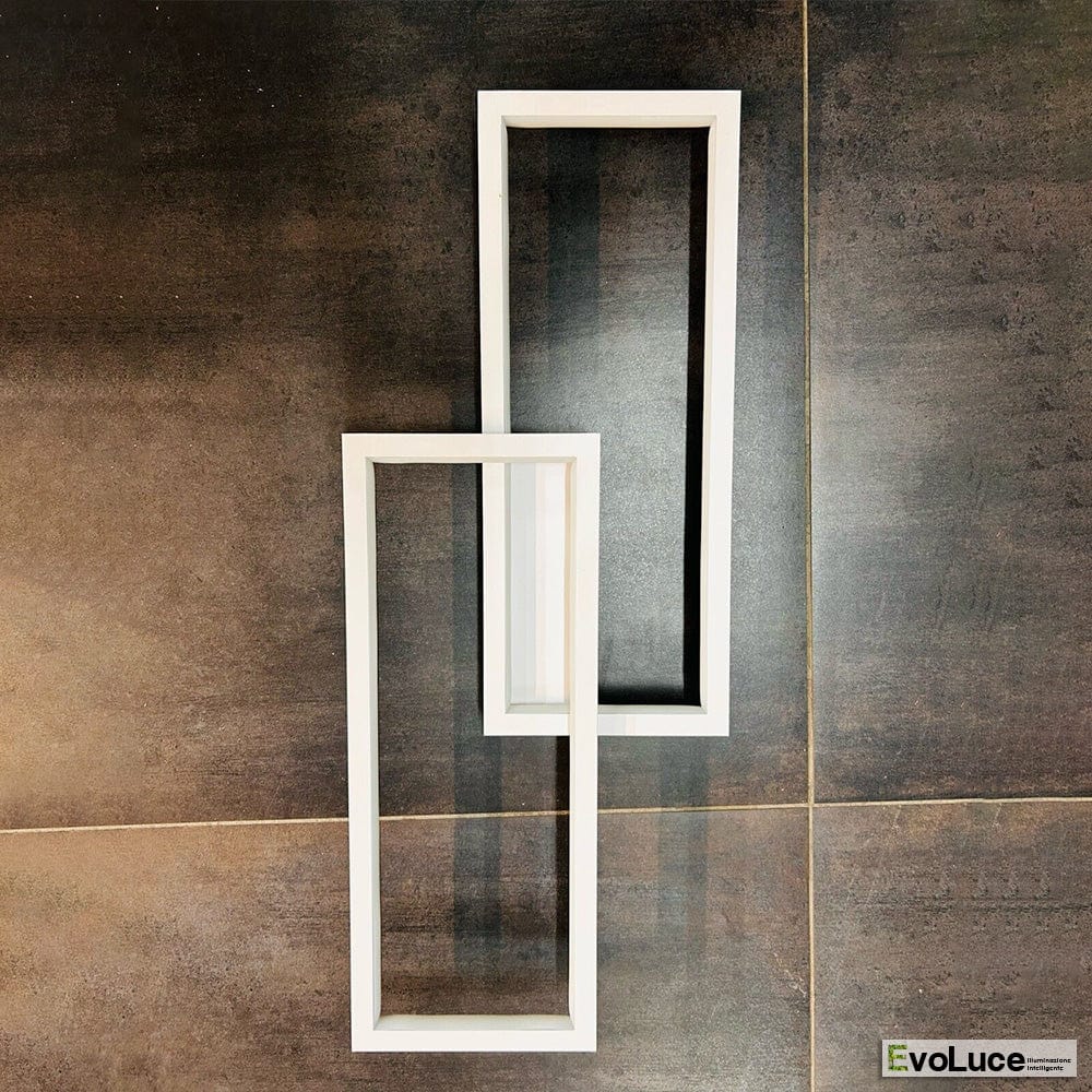 Lampade LED "SQUARE-APP" - Applique da parete/soffitto 32W