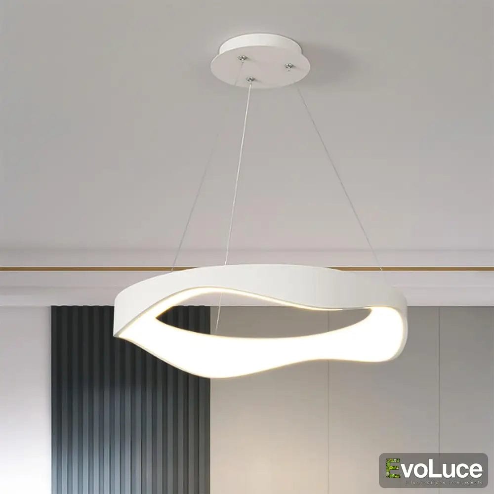 "MIRA SOSPENSIONE" - Lampadario Design 38W LED con Regolazione Intensità e Temperatura Colore