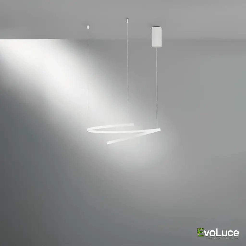 Bianco MOMA - Lampada da Soffitto Design 38W