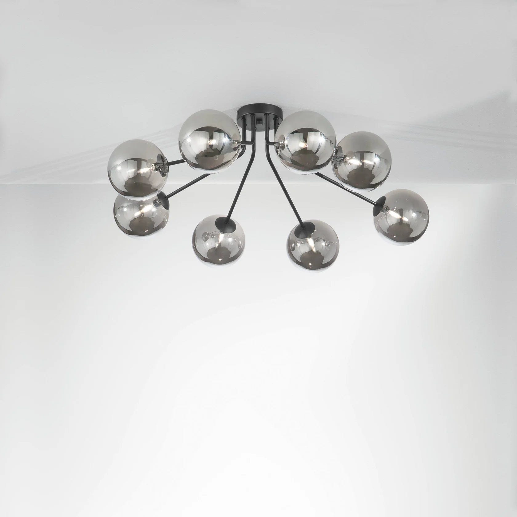 Nero / Si Plafoniera Lampadario Honey (PL8)