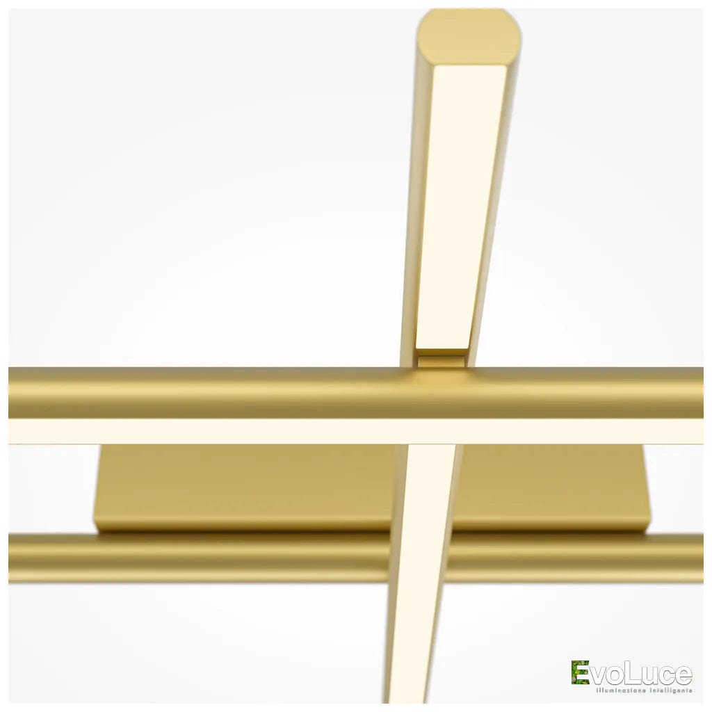 Oro temperatura 3000k RADIANCE PL - Lampada da Soffitto Luxury 50W