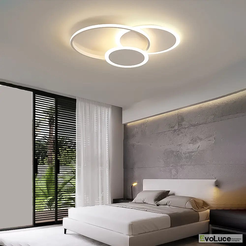 "TRE" - Lampadario a soffitto Design Nordic 37w