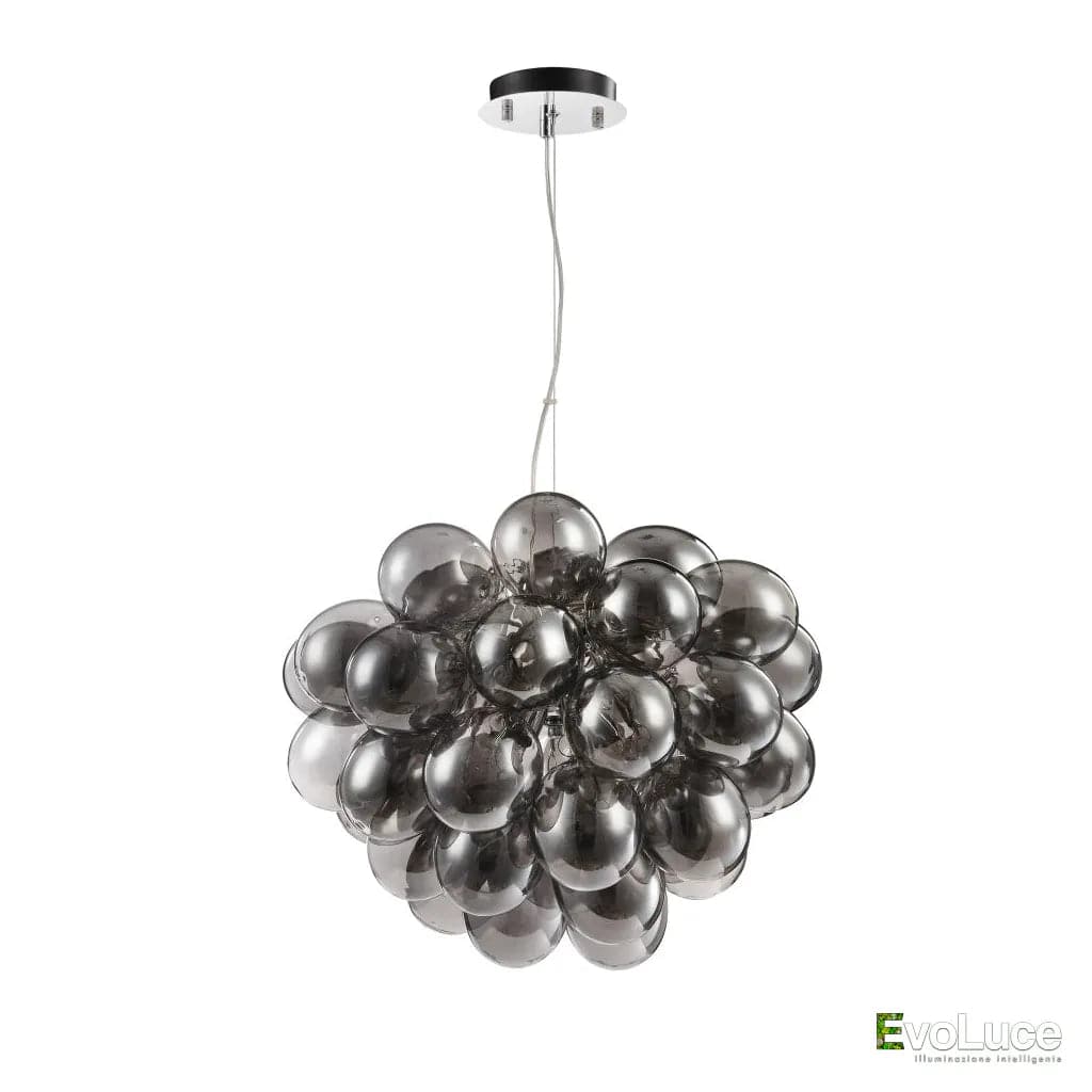 BALBO SP  - Sospensione Luxury 8 Sfere con Lampadina G9