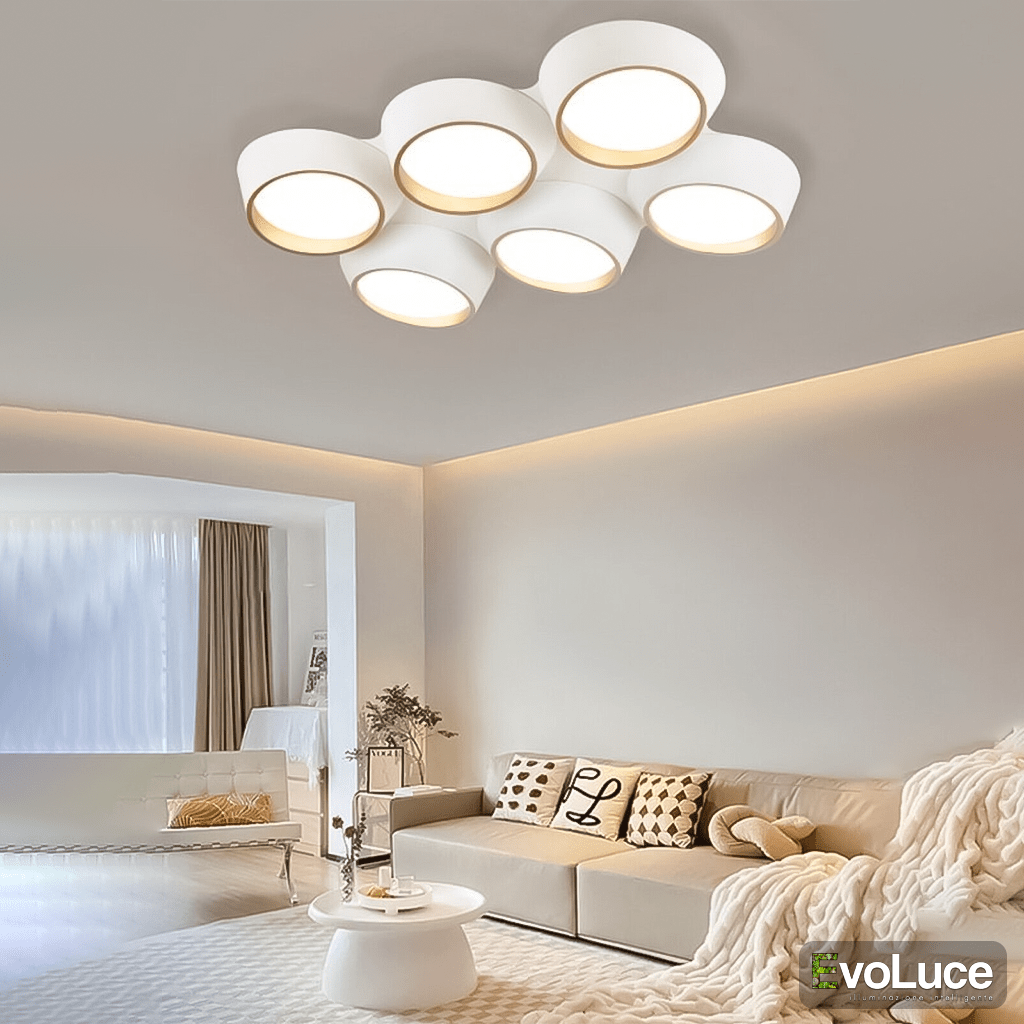 "BIOS" - Lampadario a soffitto Contemporaneo 120W