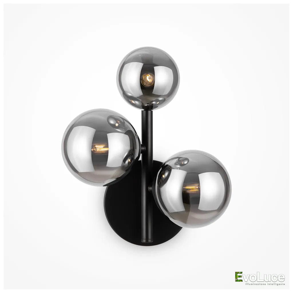 DALLAS AP -Applique Luxury 3 Sfere con Lampadina G9