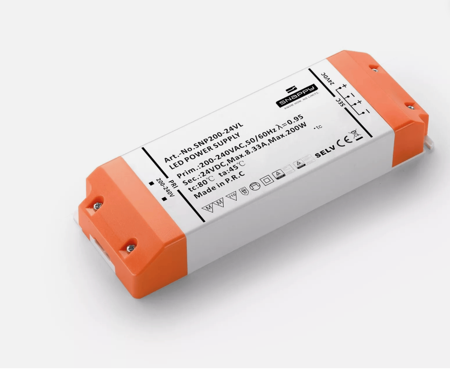 DRIVER SNAPPY 200W-24V