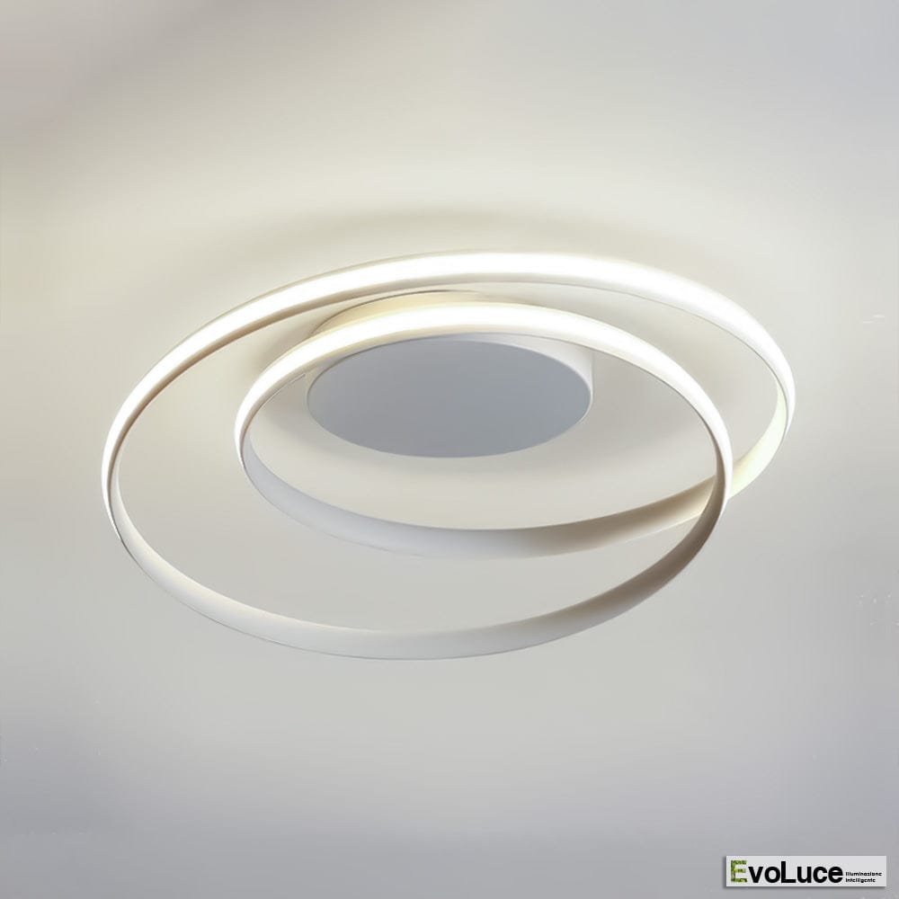 Lampadari e Pendenti Naturale 4000k &quot;EYE&quot; - Lampadario Circolare Design 32w