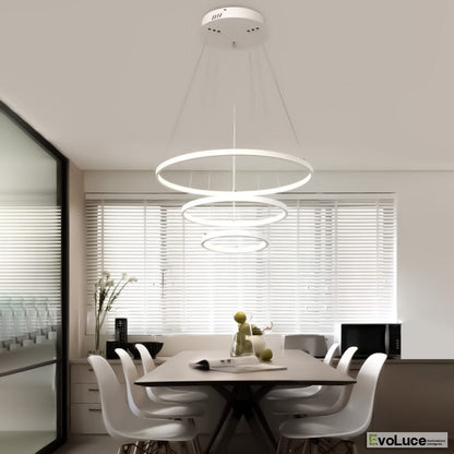 Lampadari e Pendenti &quot;ROUND&quot; - Lampadario Design Minimale 51W