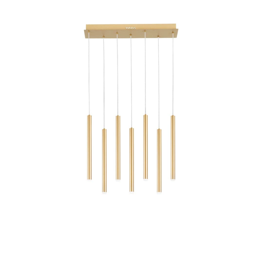 Oro Lampadario sospensione PYPE (SQ7)