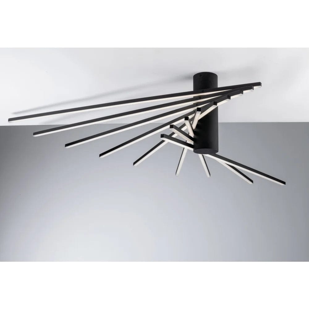 Nero / 3000K Lampadario sospensione Shanghai (PL9)