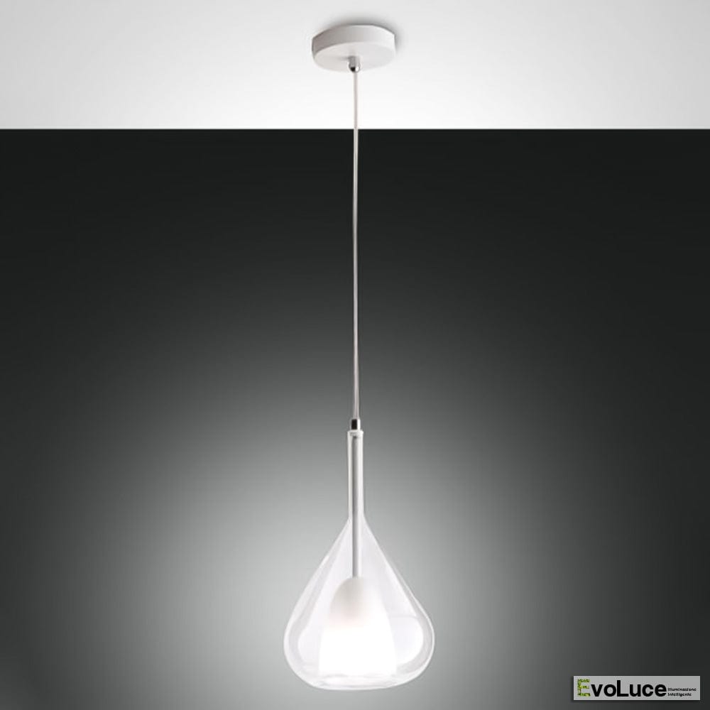 LILA 3 by FABAS LUCE - Lampadario Luxury in vetro soffiato a mano MADE IN ITALY