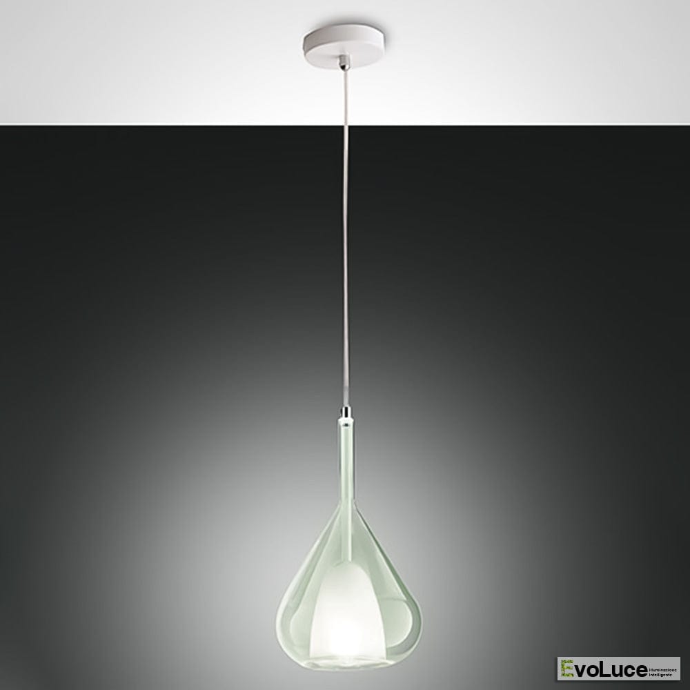 LILA 3 LINEARE by FABAS LUCE - Lampadario Luxury in vetro soffiato a mano MADE IN ITALY