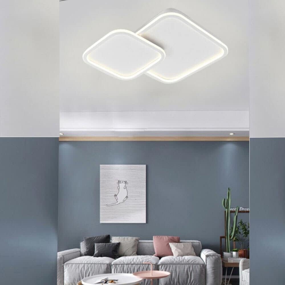 "QUADRO" - Plafoniera Design Con Telecomando