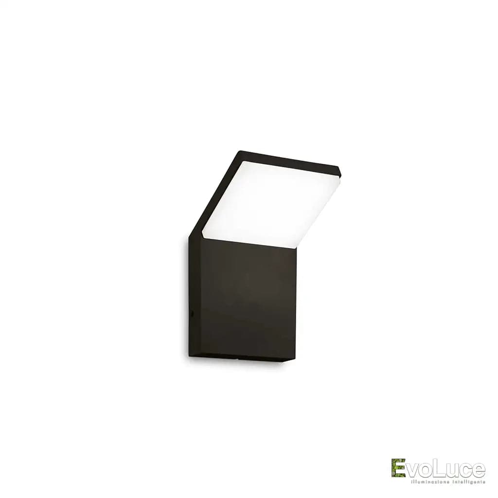 Nero / Calda 3000k STYLE AP - Lampada Esterno Design 9W IP54