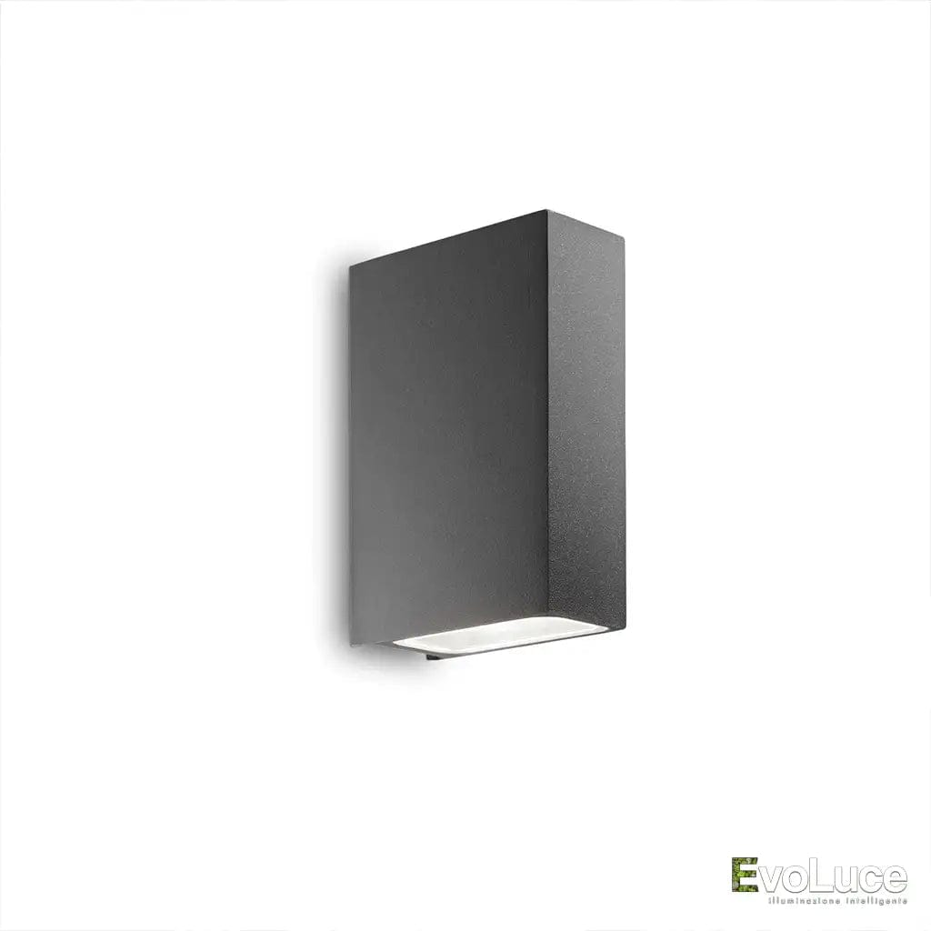 Antracite TETRIS BI AP2 - Lampada Esterno con Lampadina 2XG9 IP44