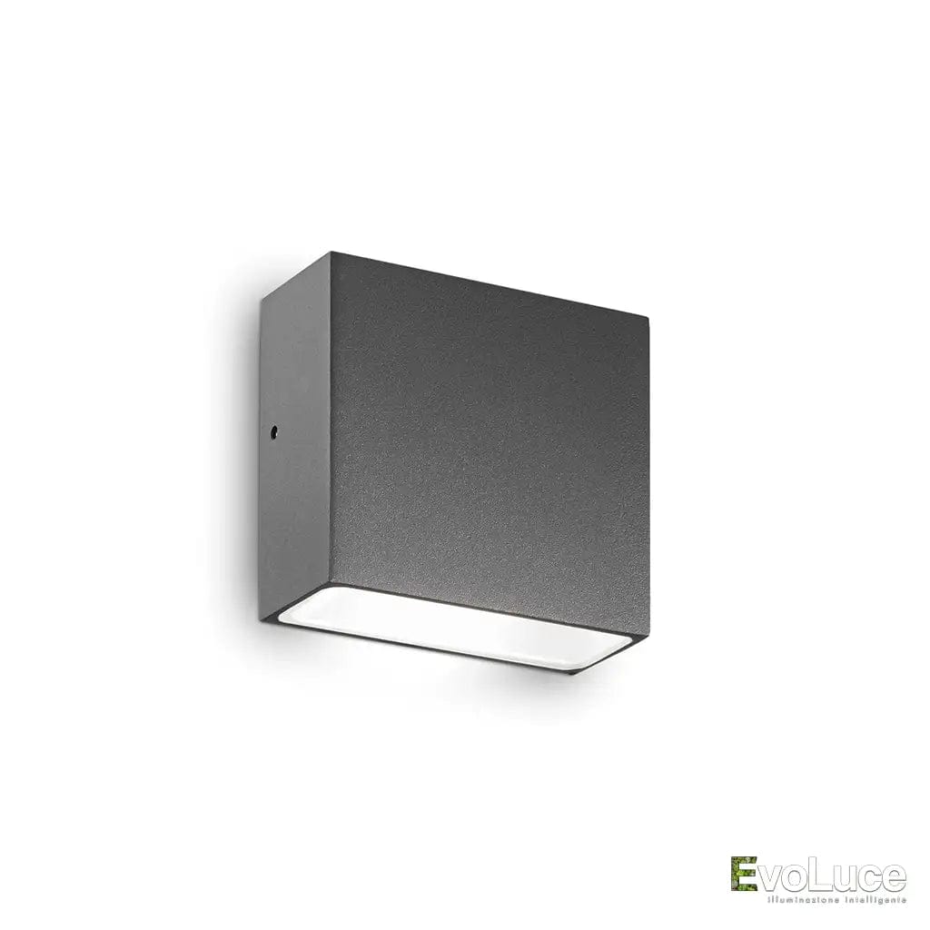 Antracite TETRIS MONO AP1 - Lampada Esterno con Lampadina G9 IP44