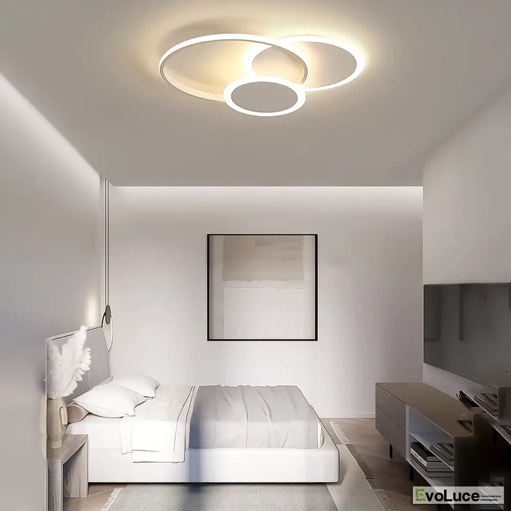 "TRE" - Lampadario a soffitto Design Nordic 37w